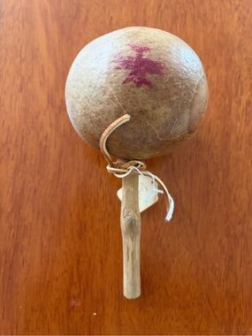 Vintage 1930s Pueblo Indian dance rattle